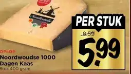 Vomar Voordeelmarkt Noordwoudse 1000 Dagen Kaas aanbieding