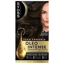 Trekpleister Syoss Oleo Intense 4-50 IJzig Bruin Haarkleuring aanbieding