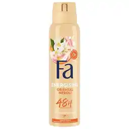 Trekpleister Fa Energising Oriental Neroli Deodorant Spray aanbieding