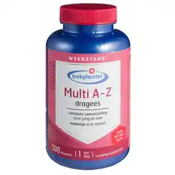 Trekpleister Trekpleister Multi A-Z Dragees aanbieding