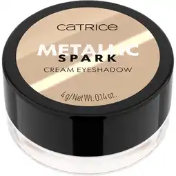 Kruidvat Catrice Metallic Spark 010 Champagne Chic Cream Eyeshadow aanbieding
