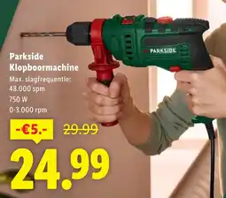 Lidl Parkside Klopboormachine aanbieding