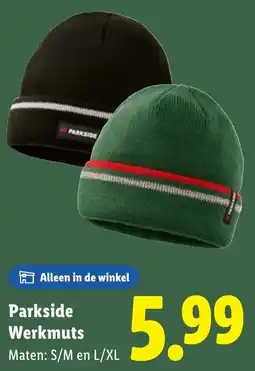 Lidl Parkside Werkmuts aanbieding