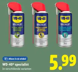 Lidl WD-40 specialist aanbieding