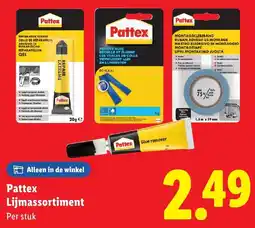 Lidl Pattex Lijmassortiment aanbieding