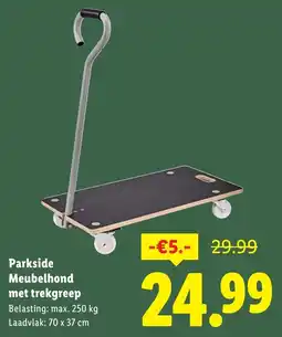 Lidl Parkside Meubelhond met trekgreep aanbieding