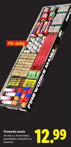 Lidl Fireworks mania aanbieding
