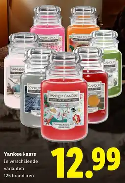 Lidl Yankee kaars aanbieding