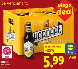 Lidl NIX18 Krat Kordaat aanbieding