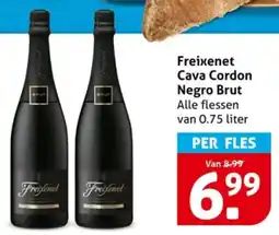 Hoogvliet Freixenet Cava Cordon Negro Brut aanbieding