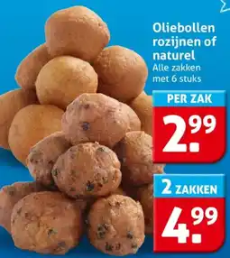Hoogvliet Oliebollen rozijnen of naturel aanbieding