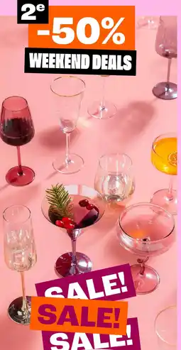 Kwantum Alle cocktail-, wijn- en champagneglazen* aanbieding