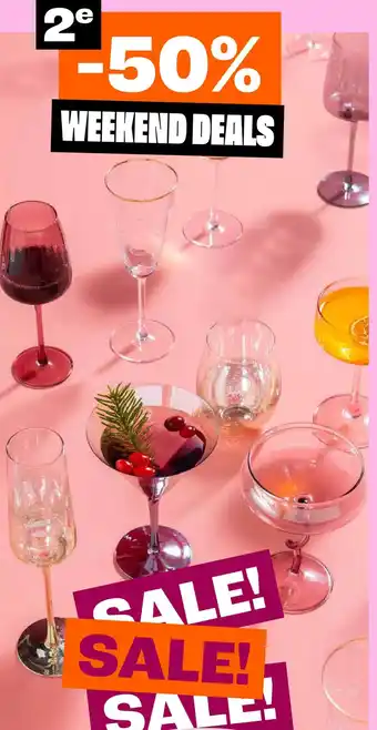 Alle cocktail-, wijn- en champagneglazen*