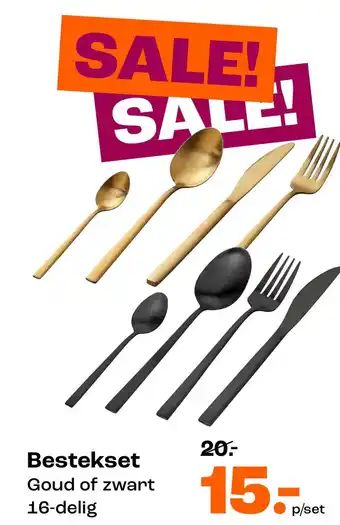 Kwantum Bestekset aanbieding