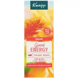 Etos Kneipp Badolie Good Energy 100 ML aanbieding