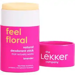 Etos The Lekker Company Feel Floral Deodorant Stick 40 GR aanbieding