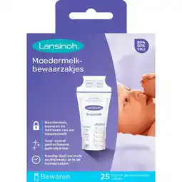 Etos Lansinoh Breastmilk Storage Bags aanbieding