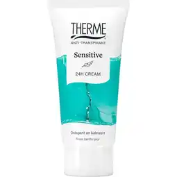 Etos Therme Sensitive Anti-Transpirant 24H Deodorant Creme 60 ML aanbieding