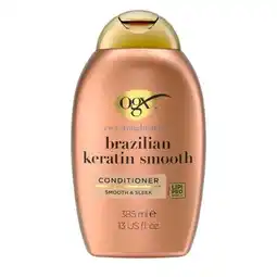 Etos OGX Brazilian Keratin Smooth Conditioner aanbieding