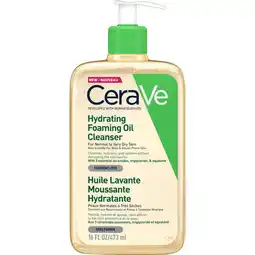 Etos CeraVe Hydraterende Schuimende Reinigingsolie 473 ML aanbieding