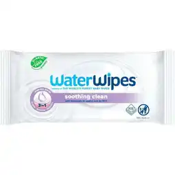 Etos Waterwipes Soothing Clean Billendoekjes 48 stuks aanbieding