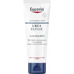 Etos Eucerin UreaRepair Verzachtende Gezichtscrème 5% Urea 50 ML aanbieding