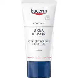 Etos Eucerin UreaRepair Verzachtende Gezichtscrème 5% Urea 50 ML aanbieding
