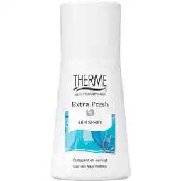 Etos Therme Aqua Wellness Anti-Transpirant Extra Fresh Deodorant Spray 75 ML aanbieding