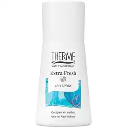 Etos Therme Aqua Wellness Anti-Transpirant Extra Fresh Deodorant Spray 75 ML aanbieding