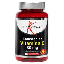 Etos Lucovitaal Vitamine C kauwtabl 200 stuks aanbieding