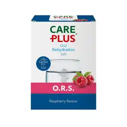 Etos Care Plus O.R.S Sachets Framboos 10 stuks aanbieding