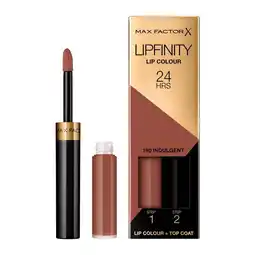 Etos Max Factor Lipfinity Lip Colour Lipstick 190 Indulgent aanbieding