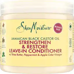 Etos Shea Moisture Jamaican Black Castor Oil Leave in Conditioner aanbieding