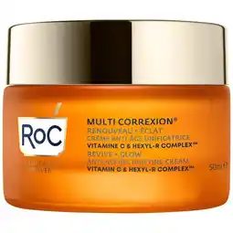 Etos RoC Multi-Correxion Revive & Glow Anti-Aging Unifying Cream Rich 50 ML aanbieding