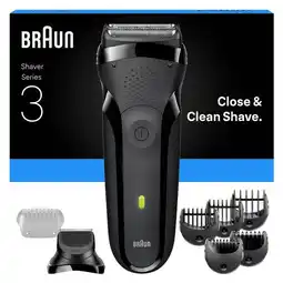 Etos Braun Series 3 300BT Elektrisch Scheerapparaat 1 ST aanbieding