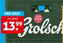Hoogvliet Grolsch aanbieding