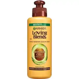 Etos Garnier Loving Blends Avocado Olie & Karité Boter Leave-In Crème 200 ML aanbieding