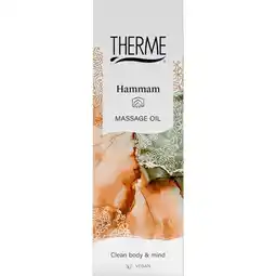 Etos Therme Hammam Massage Oil 125 ML aanbieding
