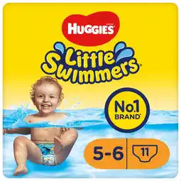 Etos Huggies Little Swimmers Zwemluiers - Maat 5-6 Medium (12 Tot 18 kg) 11 stuks aanbieding