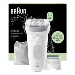 Etos Braun Epilator Silk-épil 7 7-041 aanbieding