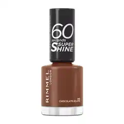 Etos Rimmel London 60 Seconds Supershine Nagellak 140 Chocolate Eclipse 8 ML aanbieding