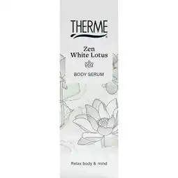 Etos Therme Zen White Lotus Body Serum 125 ML aanbieding