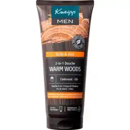 Etos Kneipp Douchegel Men 2-in-1 Warm Woods 200 ML aanbieding