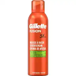 Etos Gillette Fusion Scheerschuim Gevoelige Huid 250 ML aanbieding