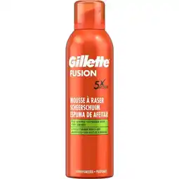 Etos Gillette Fusion Scheerschuim Gevoelige Huid 250 ML aanbieding