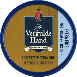 Etos De Vergulde Hand Scheerzeeptablet Extra Fris 75 GR aanbieding