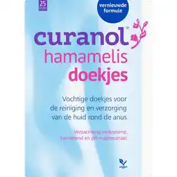 Etos Curanol Hamamelis Doekjes 25 stuks aanbieding