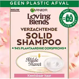 Etos Garnier Loving Blends Milde Haver Shampoo Bar 60 GR aanbieding