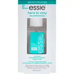 Etos essie Care Nagelverzorging Here To Stay Base Coat 13,5 ML aanbieding