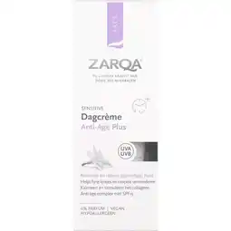 Etos Zarqa Anti-Age Plus SPF15 Sensitive Dagcrème 50 ML aanbieding